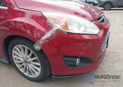 2013 Ford C-Max Hybrid Sel из США, поврежденный, VIN 1FADP5BU9DL544288